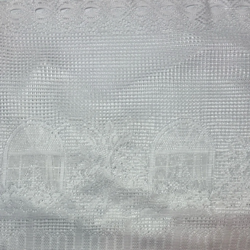 Cottage Lace Valance Curtain Vintage Lace Curtains Valances Cottage Core White